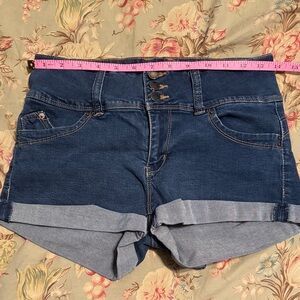 YMI Wanna Betta Butt Blue Jean Shorts 9 / 29